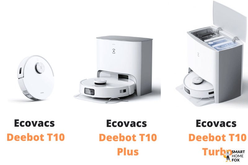 ecovacs deebot t10 modeles